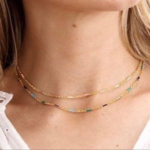 ⭐️GORJANA AMALFI TEAL NECKLACE⭐️